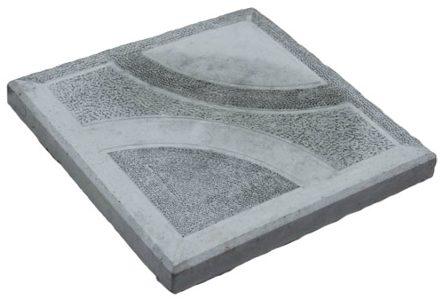 Форма 71/13 Квадрат Круг 25х25х2,5 см фото 3