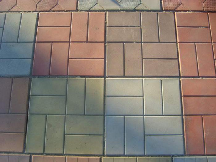 Форма для тротуарной плитки Квадрат 8 кирпичей 40,0х40,0х5,0 см
 фото 3