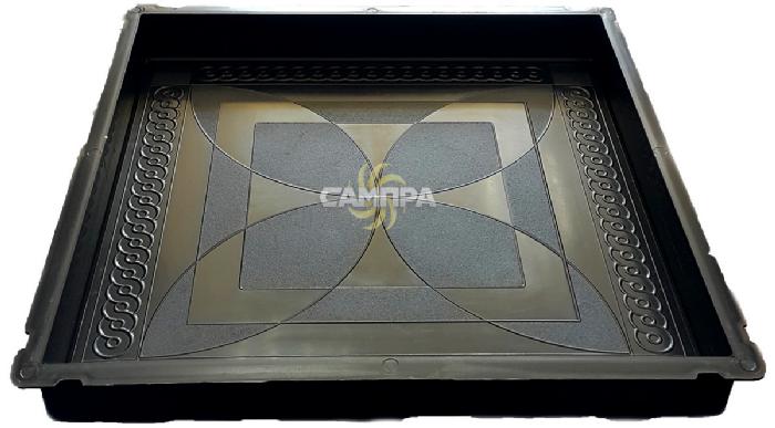 Форма Коса бабочка 500х500х60 мм фото 2