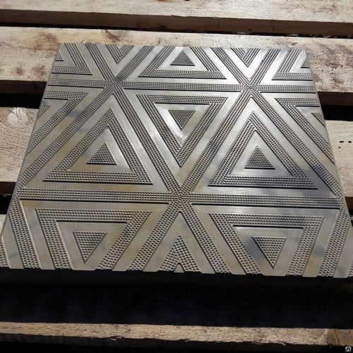 Форма С14 Квадрат Треугольник 30х30х3 см фото 6